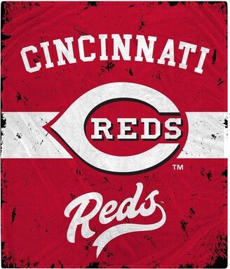 Cincinnati Reds 60'' x 70'' Retro Stripe Flannel Fleece Blanket