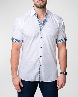 Men's Galileo Dotted Sport Shirt