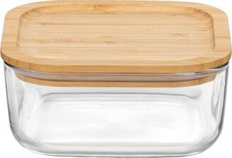 Set Of 12 Frigoverre 33.75Oz Bamboo Food Storage Containers
