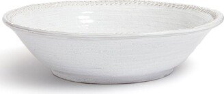 Soho Home White Hillcrest Stoneware Serving Bowl