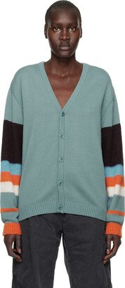 Blue Striped Cardigan-AA