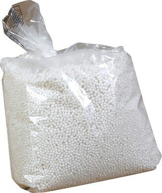 2 Cubic Feet Replacement Bean Bag Refill Stuffing Beads for Beanbag Chair, Stuffed Toys, and Cushions, White