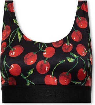 Cherry Printed Bra