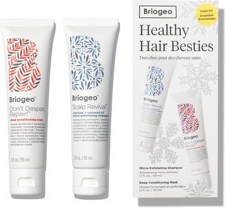 Briogeo Healthy Hair Besties Scalp Revival™ Shampoo + Don'T Despair, Repair!™ Hair Mask Travel Gift Set