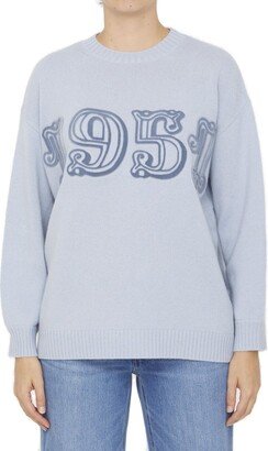 Crewneck Long-Sleeved Jumper-AP