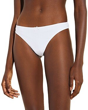 Pima Stretch Cotton Thong-AB