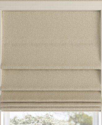 Pryer Textured 100% Blackout Cordless Roman Shade, 64 x 31