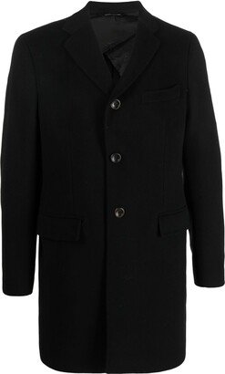 Single-Breasted Mid-Length Coat-AE