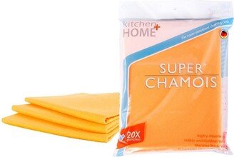 Kitchen + Home Shammy Cloths - Super Absorbent Cleaning Towels - 3 Pack