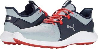 Golf Ignite Fasten8 (Quarry Silver/Navy Blazer) Men's Shoes