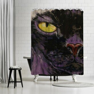 71 x 74 Shower Curtain, Sphynx Cat by Michael Creese