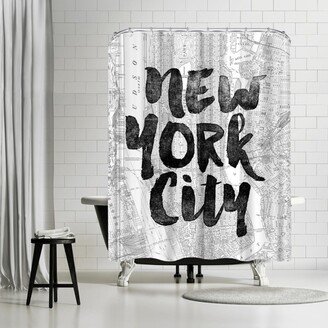 71 x 74 Shower Curtain, New York City by Motivated Type