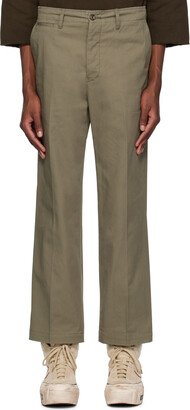 Gray Field Chino Trousers