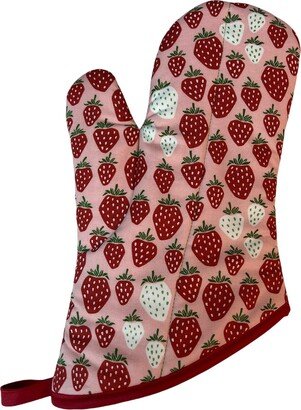 strawberries Oven Mitt