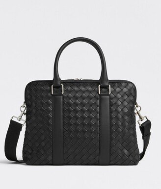 Slim Intrecciato Briefcase-AB