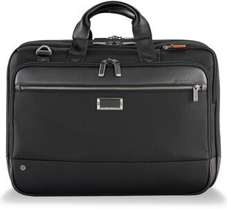 @work Large Expandable Ballistic Nylon Laptop Briefcase with RFID Pocket