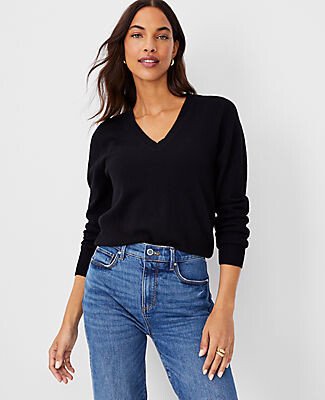 Cashmere V-Neck Sweater