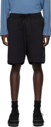 Black Bonded Shorts