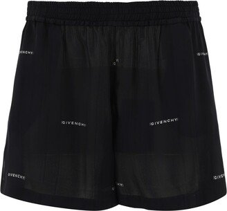 Logo Jacquard Shorts-AA