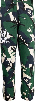 Logo-Appliqué Camouflage Track Pants