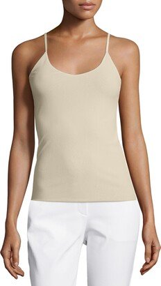 Mesh Jersey V-Neck Tank