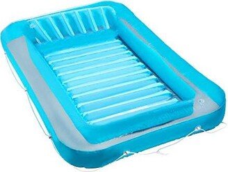 Hoovy Inflatable Tanning Pool Lounge Float | Tanning Pool Float | Personal Pool Lounger | Tanning Pool with Pillow | Inflatable Tanning Bed | Tanning Pool B