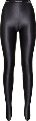 Stretch nylon blend leggings