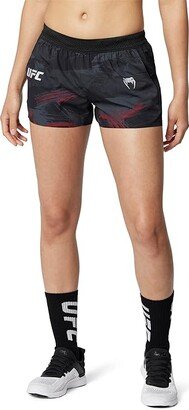 VENUM UFC Venum Authentic Fight Week 2.0 Training Shorts (Black/Red) Women's Clothing