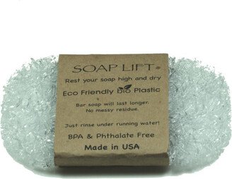 SOAP LIFT 9471178 0.25 x 4.5 x 3 in. Bio Plastic Bar Soap Saver - Crystal