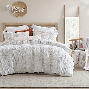 Snow Leopard Comforter Set, King