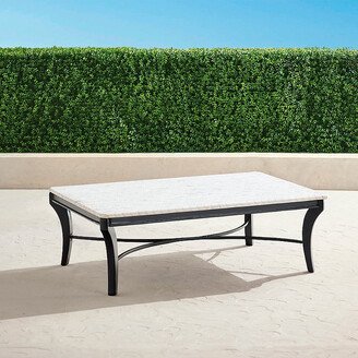 Amherst Mosaic Aluminum Rectangular Coffee Table