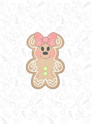 Girly Mouse Gingerbread