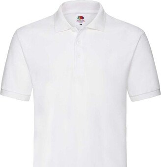 Ladies Lady-Fit Premium Short Sleeve Polo Shirt (White)