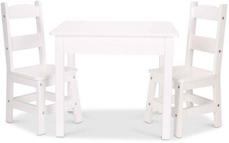 Wooden Table & Chairs Set