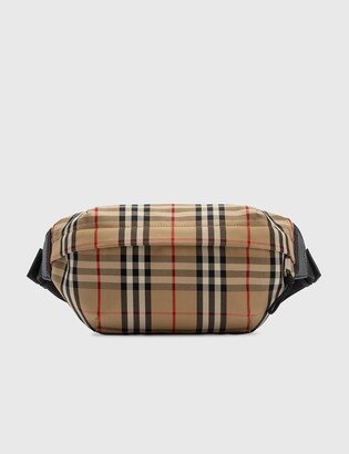 Medium Vintage Check Bonded Cotton Bum Bag