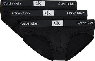 Three-Pack Black 1996 Hip Briefs