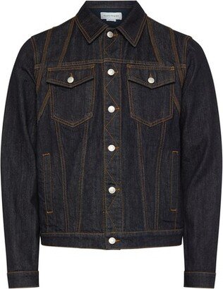 Harness denim jacket