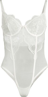 Kat the Label Maeve Mesh & Lace Bodysuit