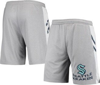 Men's Concepts Sport Gray Seattle Kraken Stature Jam Shorts