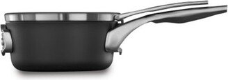 Premier Space Saving 1.5 Quart Sauce Pan with Lid, Hard-Anodized Nonstick Cookware w/ MineralShield Technology, Dishwasher & Oven Safe