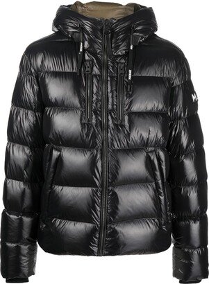 Victor padded hooded jacket