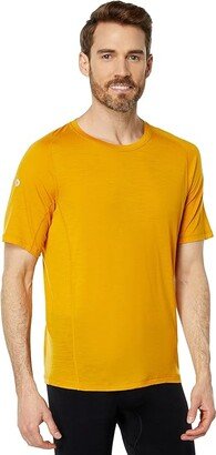 Active Ultralite Short Sleeve (Honey Gold) Men's Clothing