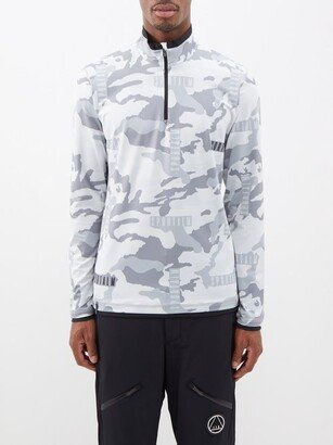 Sportalm Camouflage-print Thermal Base-layer Top