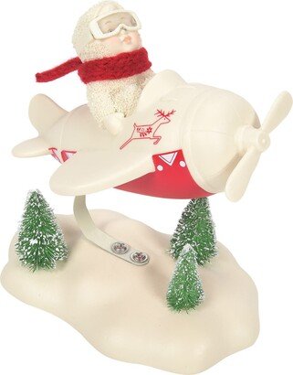 Snowbabies Christmas Memories Santa I'm on My Way Figurine