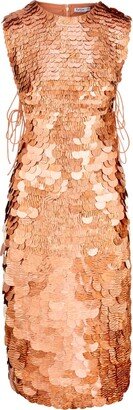 Raevynn Nova Dress In Copper Sequins