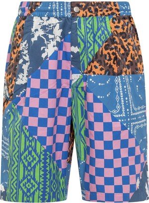 Graphic Printed Shorts