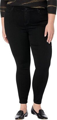 Size Abby High-Rise Ankle Skinny Jeans 28 in Black Rinse (Black Rinse) Women's Jeans