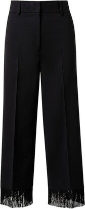 Chieko Fringe Cropped Pants