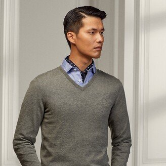 Ralph Lauren Cashmere V-Neck Sweater-AB