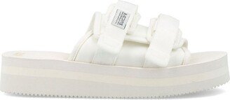 Logo Patch Slip-On Sandals-AB